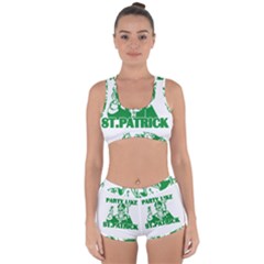  St  Patricks Day  Racerback Boyleg Bikini Set by Valentinaart