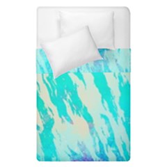 Blue Background Art Abstract Watercolor Duvet Cover Double Side (single Size) by Nexatart