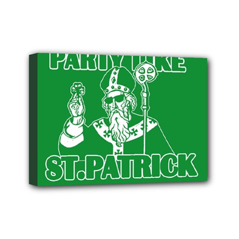  St  Patricks Day  Mini Canvas 7  X 5  by Valentinaart