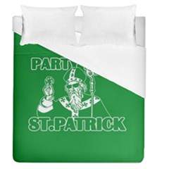  St  Patricks Day  Duvet Cover (queen Size) by Valentinaart