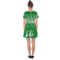  St. Patricks day  Drop Hem Mini Chiffon Dress View2