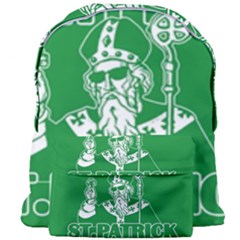  St  Patricks Day  Giant Full Print Backpack by Valentinaart