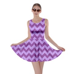 Background Fabric Violet Skater Dress by Nexatart