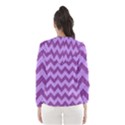 Background Fabric Violet Hooded Wind Breaker (Women) View2