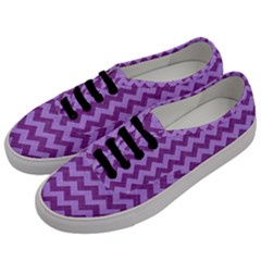 Background Fabric Violet Men s Classic Low Top Sneakers by Nexatart