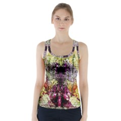 Background Art Abstract Watercolor Racer Back Sports Top by Nexatart