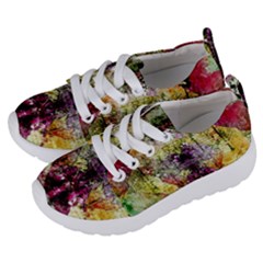 Background Art Abstract Watercolor Kids  Lightweight Sports Shoes by Nexatart