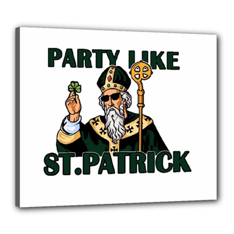  St  Patricks Day  Canvas 24  X 20 