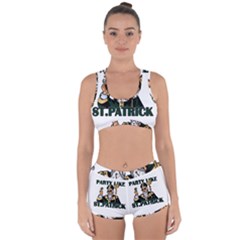  St  Patricks Day  Racerback Boyleg Bikini Set by Valentinaart