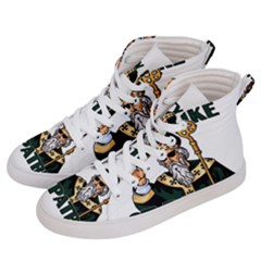  St  Patricks Day  Men s Hi-top Skate Sneakers by Valentinaart