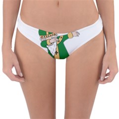  St  Patrick  Dabbing Reversible Hipster Bikini Bottoms by Valentinaart