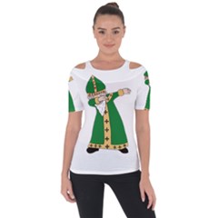  St  Patrick  Dabbing Short Sleeve Top by Valentinaart