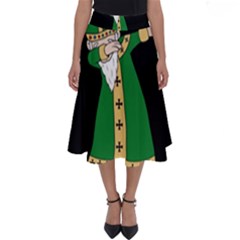  St  Patrick  Dabbing Perfect Length Midi Skirt by Valentinaart