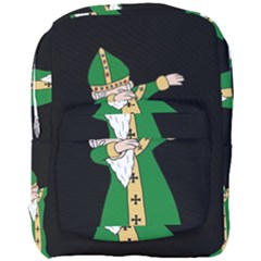  St  Patrick  Dabbing Full Print Backpack by Valentinaart