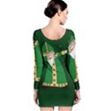  St. Patrick  Dabbing Long Sleeve Bodycon Dress View2