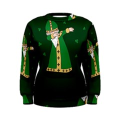  St  Patrick  Dabbing Women s Sweatshirt by Valentinaart