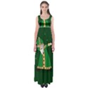  St. Patrick  Dabbing Empire Waist Maxi Dress View1