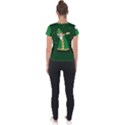  St. Patrick  Dabbing Short Sleeve Sports Top  View2