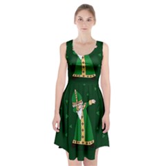  St  Patrick  Dabbing Racerback Midi Dress by Valentinaart