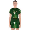  St. Patrick  Dabbing Drop Hem Mini Chiffon Dress View1