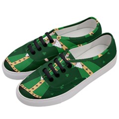  St  Patrick  Dabbing Women s Classic Low Top Sneakers by Valentinaart