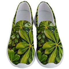 Top View Leaves Men s Lightweight Slip Ons by dflcprints