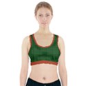 IRISH TARTAN STYLE PLAID Sports Bra With Pocket View1