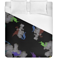 Dragons And Clouds Duvet Cover (california King Size) by CosmicEsoteric