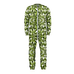 Stylized Nature Print Pattern Onepiece Jumpsuit (kids) by dflcprints