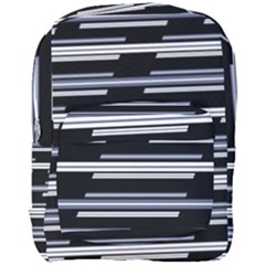 Skewed Stripes Pattern Design Full Print Backpack by dflcprints