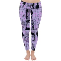 Lilac Yearbook 2 Classic Winter Leggings by snowwhitegirl