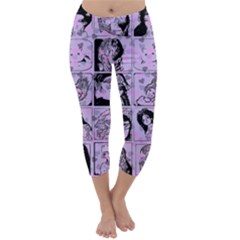 Lilac Yearbook 2 Capri Winter Leggings  by snowwhitegirl