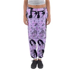 Lilac Yearbook 2 Women s Jogger Sweatpants by snowwhitegirl