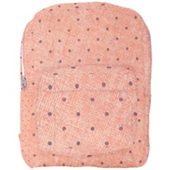 Dot Peach Full Print Backpack by snowwhitegirl