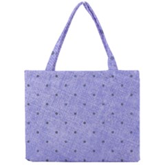 Dot Blue Mini Tote Bag by snowwhitegirl