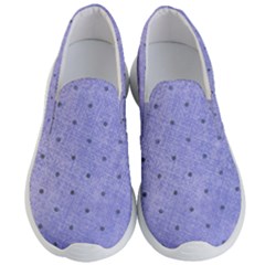 Dot Blue Men s Lightweight Slip Ons by snowwhitegirl