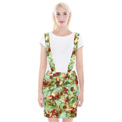 Fruit Blossom Braces Suspender Skirt by snowwhitegirl