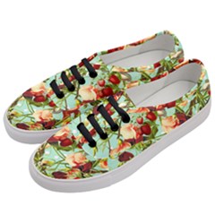 Fruit Blossom Women s Classic Low Top Sneakers