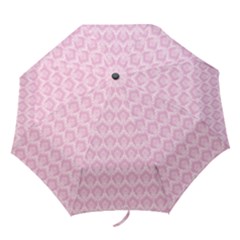 Damask Pink Folding Umbrellas by snowwhitegirl