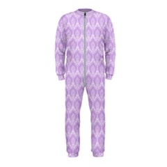 Damask Lilac Onepiece Jumpsuit (kids) by snowwhitegirl