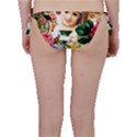 Little Girl Victorian Collage Bikini Bottom View2