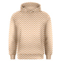 Orange Chevron Men s Overhead Hoodie