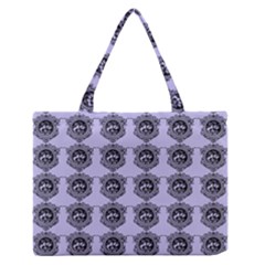 Three Women Blue Zipper Medium Tote Bag by snowwhitegirl