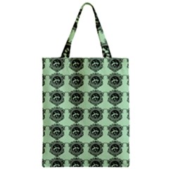 Three Women Green Zipper Classic Tote Bag by snowwhitegirl