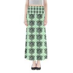 Three Women Green Full Length Maxi Skirt by snowwhitegirl