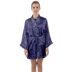 Damask Purple Long Sleeve Kimono Robe by snowwhitegirl