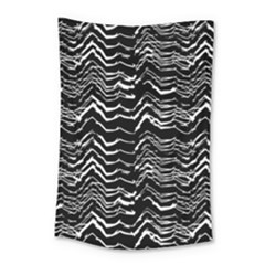 Dark Abstract Pattern Small Tapestry by dflcprints