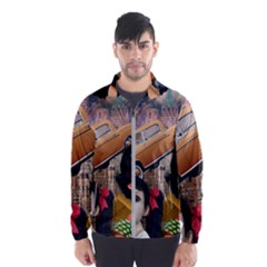 Out In The City Wind Breaker (men) by snowwhitegirl