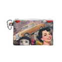 Out In The City Canvas Cosmetic Bag (Small) View1