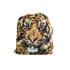 Tiger 1340039 Drawstring Pouches (large)  by 1iconexpressions